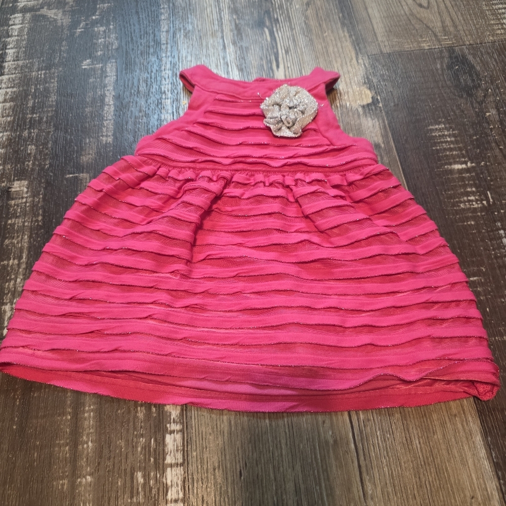 Baby Essentials Pink Ruffled One Piece